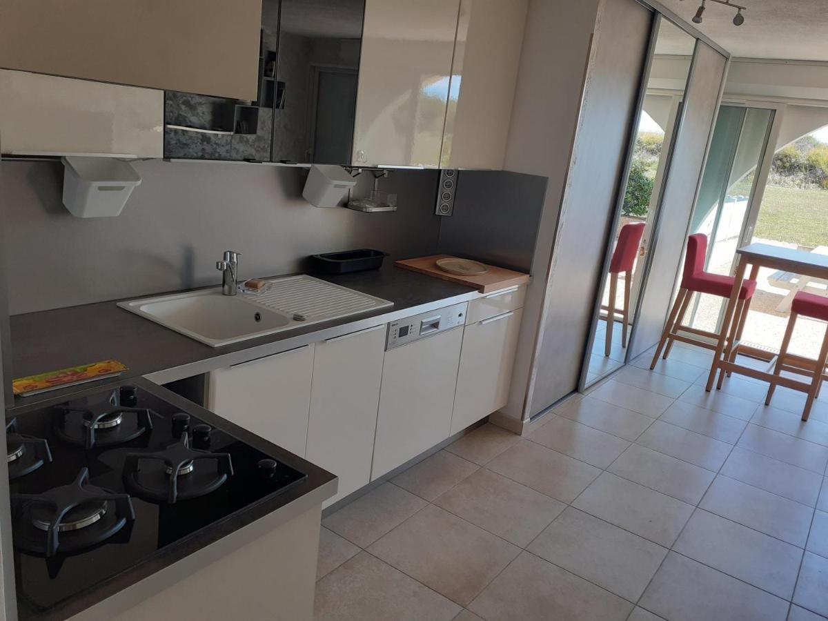 App 4 pers, accès direct plage, parking, Terrasse Agde Extérieur photo