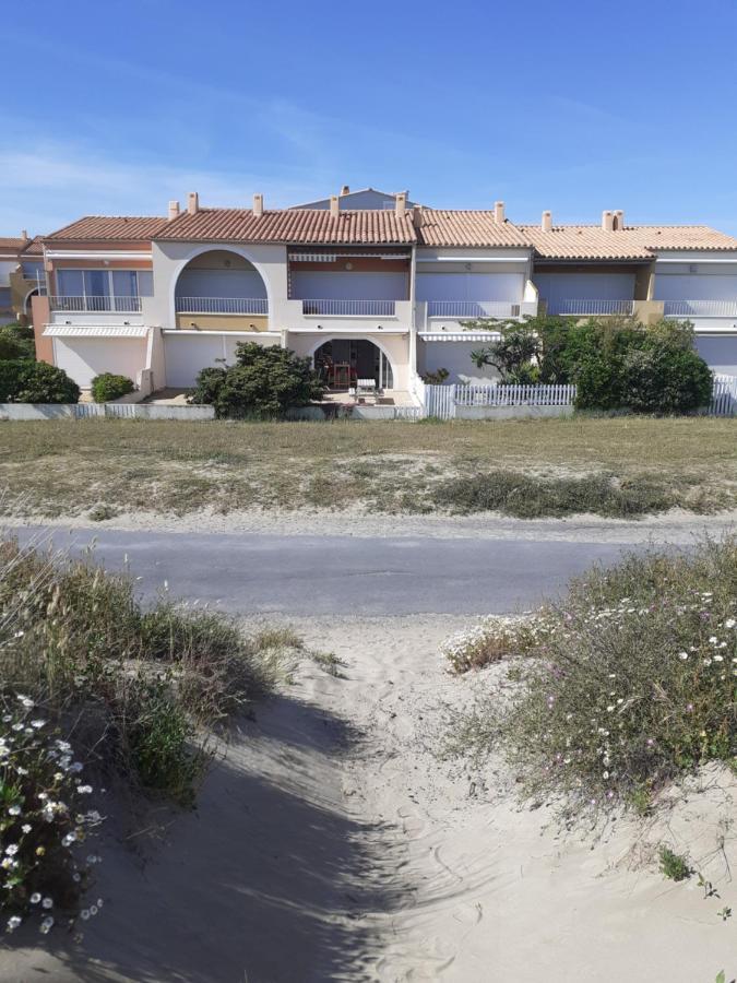 App 4 pers, accès direct plage, parking, Terrasse Agde Extérieur photo